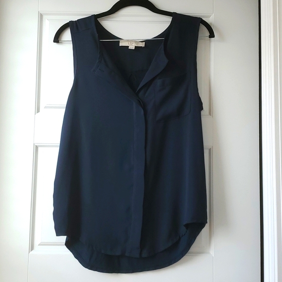 Loft Utility Tunic Tank (MP) in Navy Blue - Picture 1 of 4